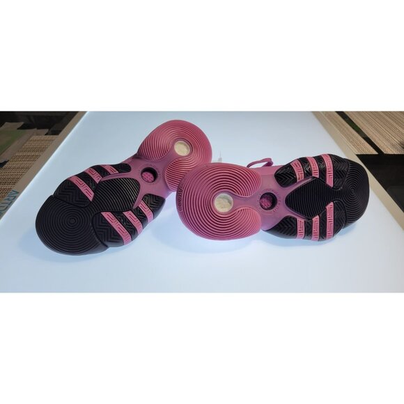 Adidas Trae Young 2 Mens Size 4 Stratosphere Pink Navy Basketball Shoes HO6483 - Picture 9 of 10